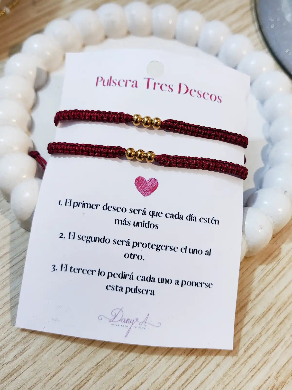 Pulseras Tres Deseos