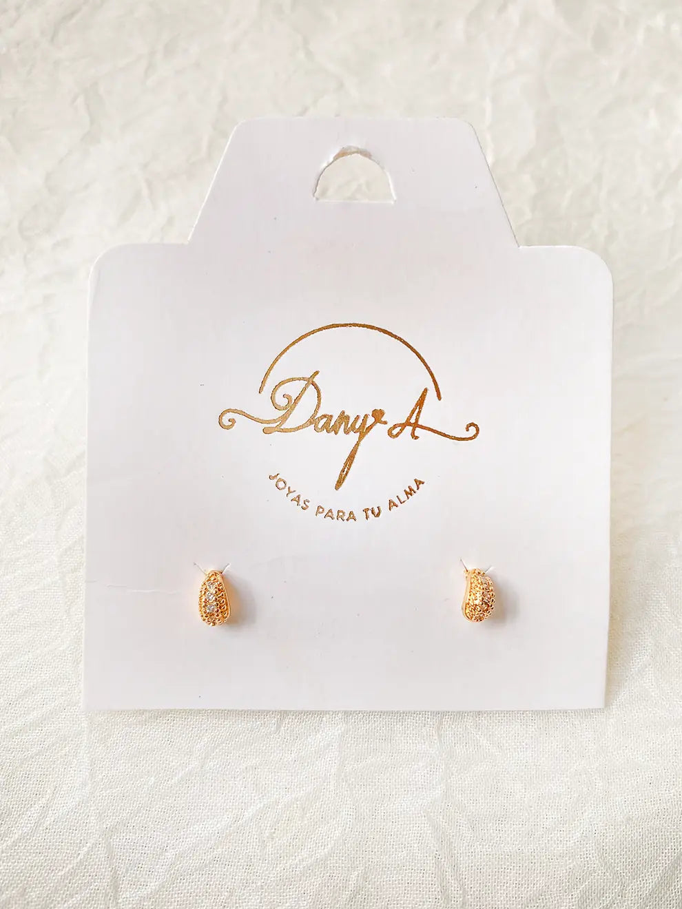 Gota Chic – Aretes topo con microcircones
