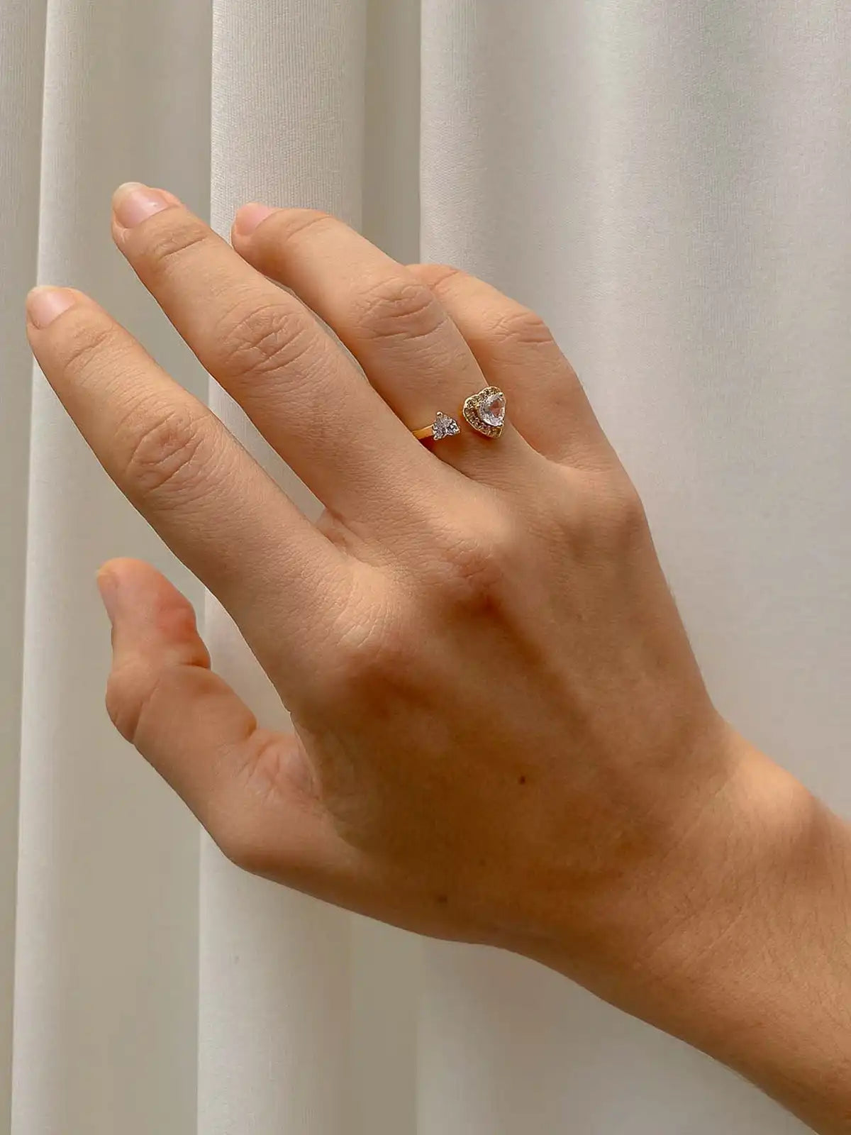 Anillo Brillo de Corazón