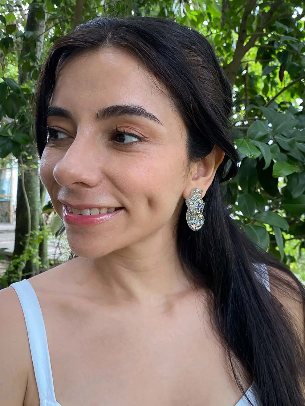 Aretes Destellos de Luna