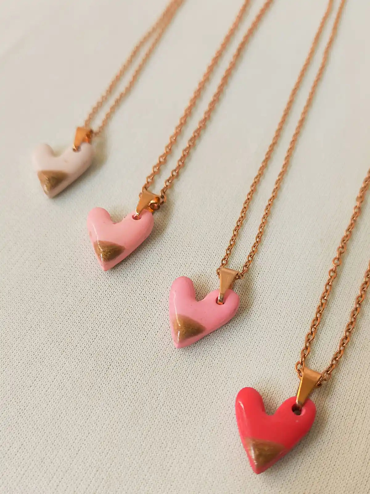 Set Collar y Aretes Latidos de Amor