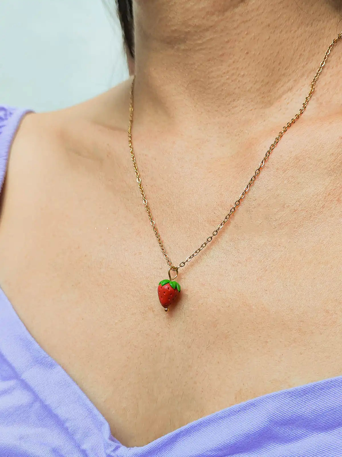 Collar Fresas Mágicas