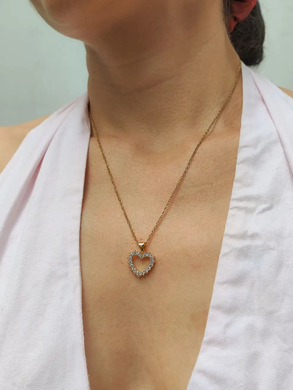 Cadena Corazón Elegante