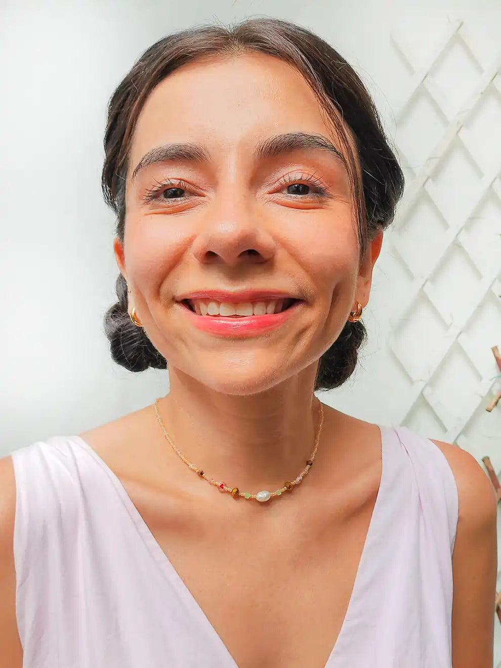 Luz de Miel – Collar Minimal mujer