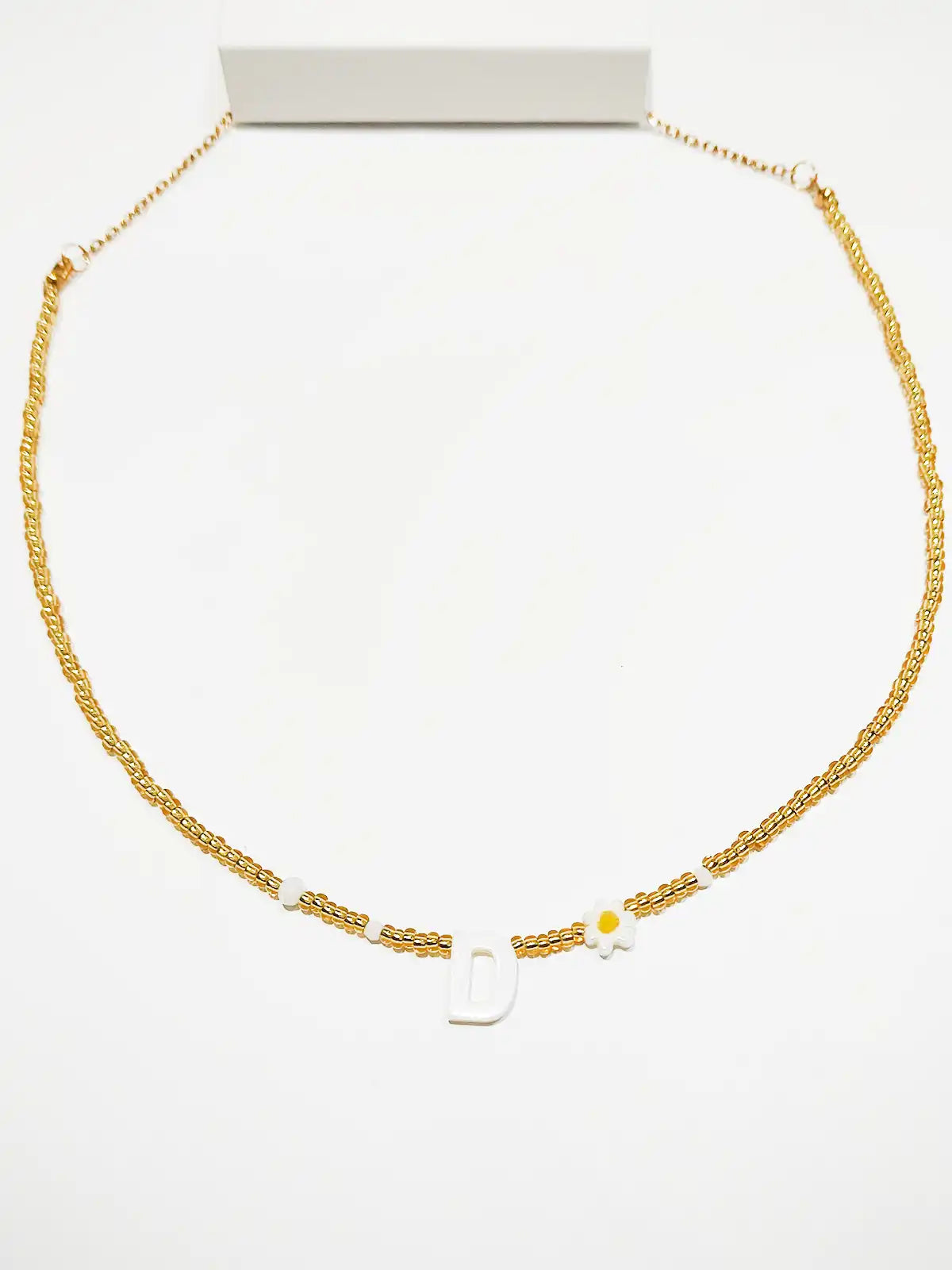Choker Letra y Florecita