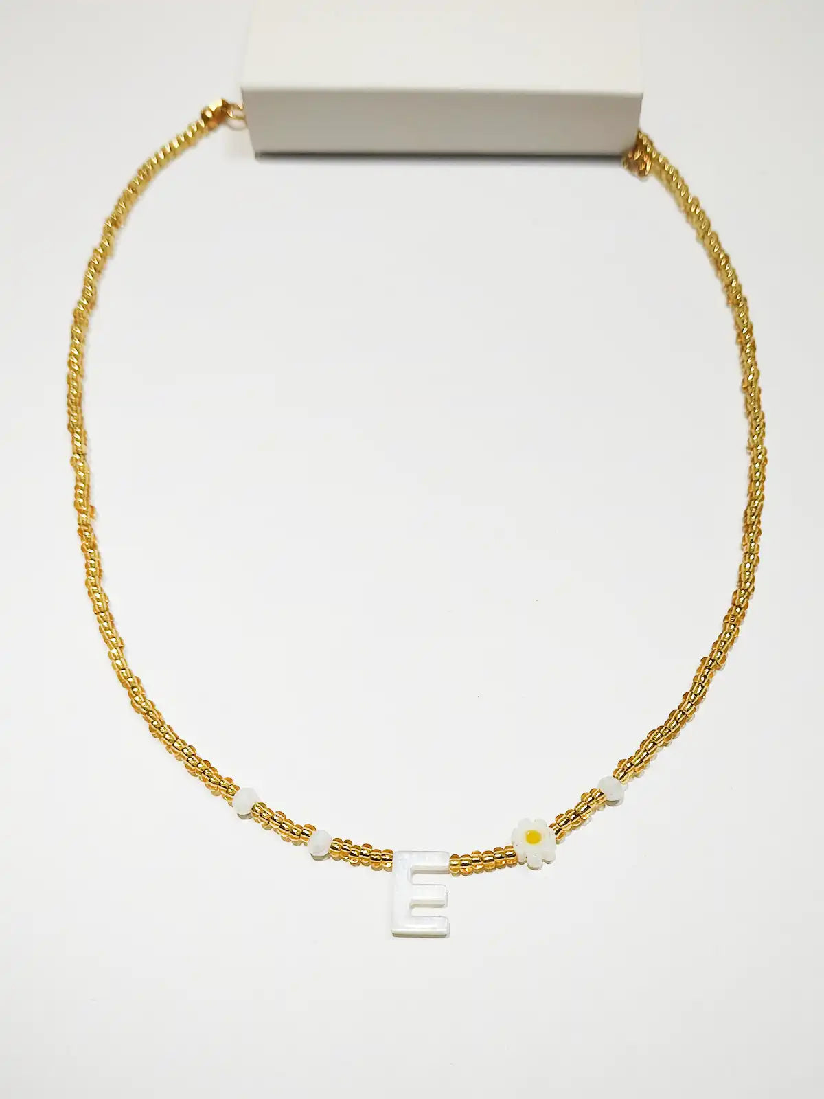 Choker Letra y Florecita