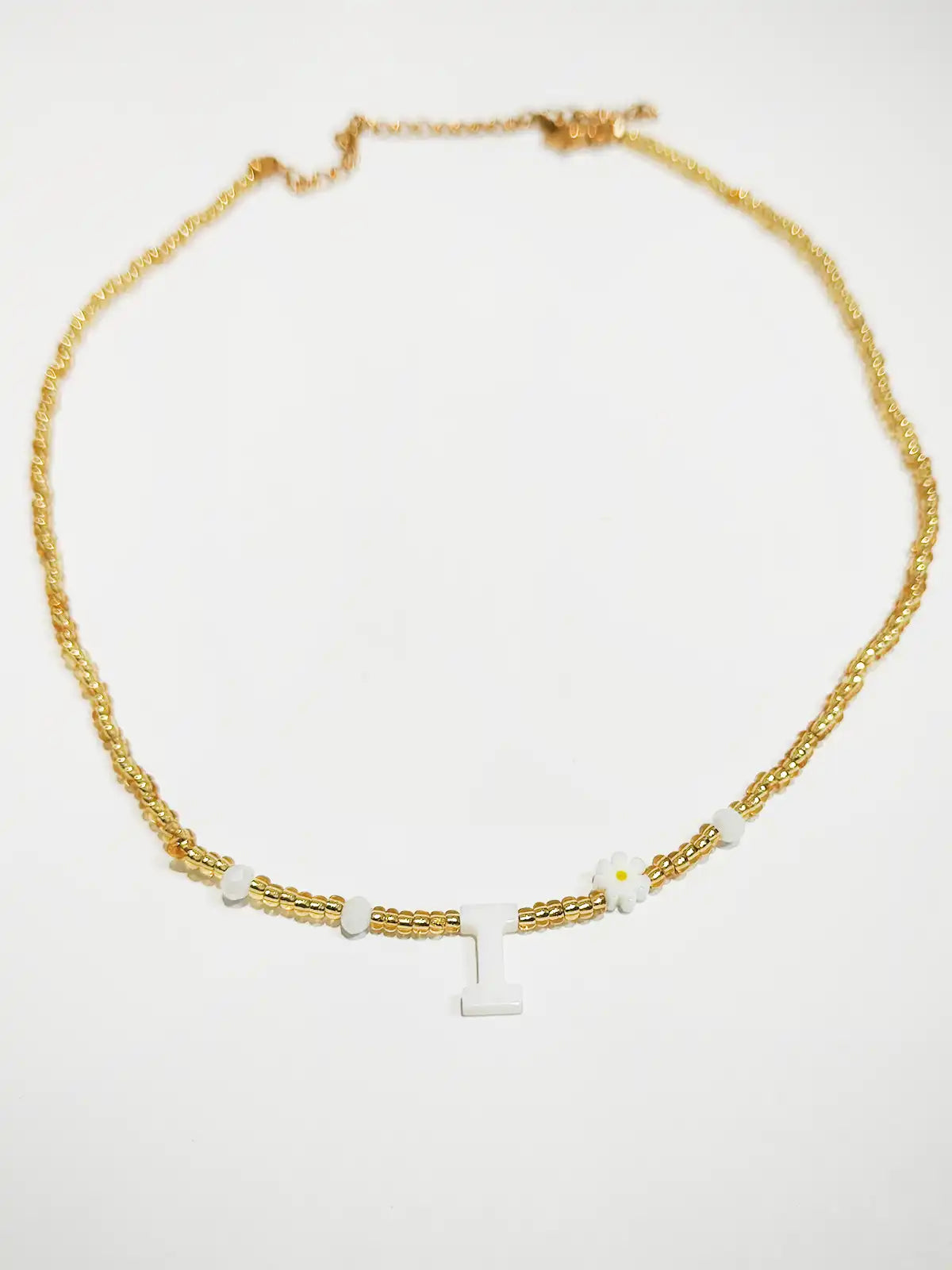 Choker Letra y Florecita