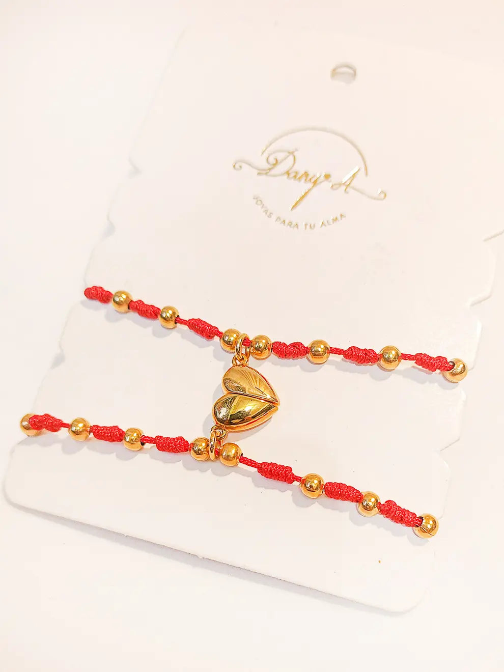Imán de Amor – Set pulseras de pareja ajustables
