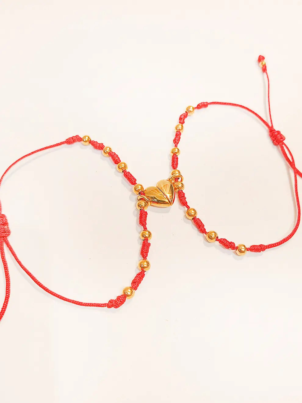 Imán de Amor – Set pulseras de pareja ajustables