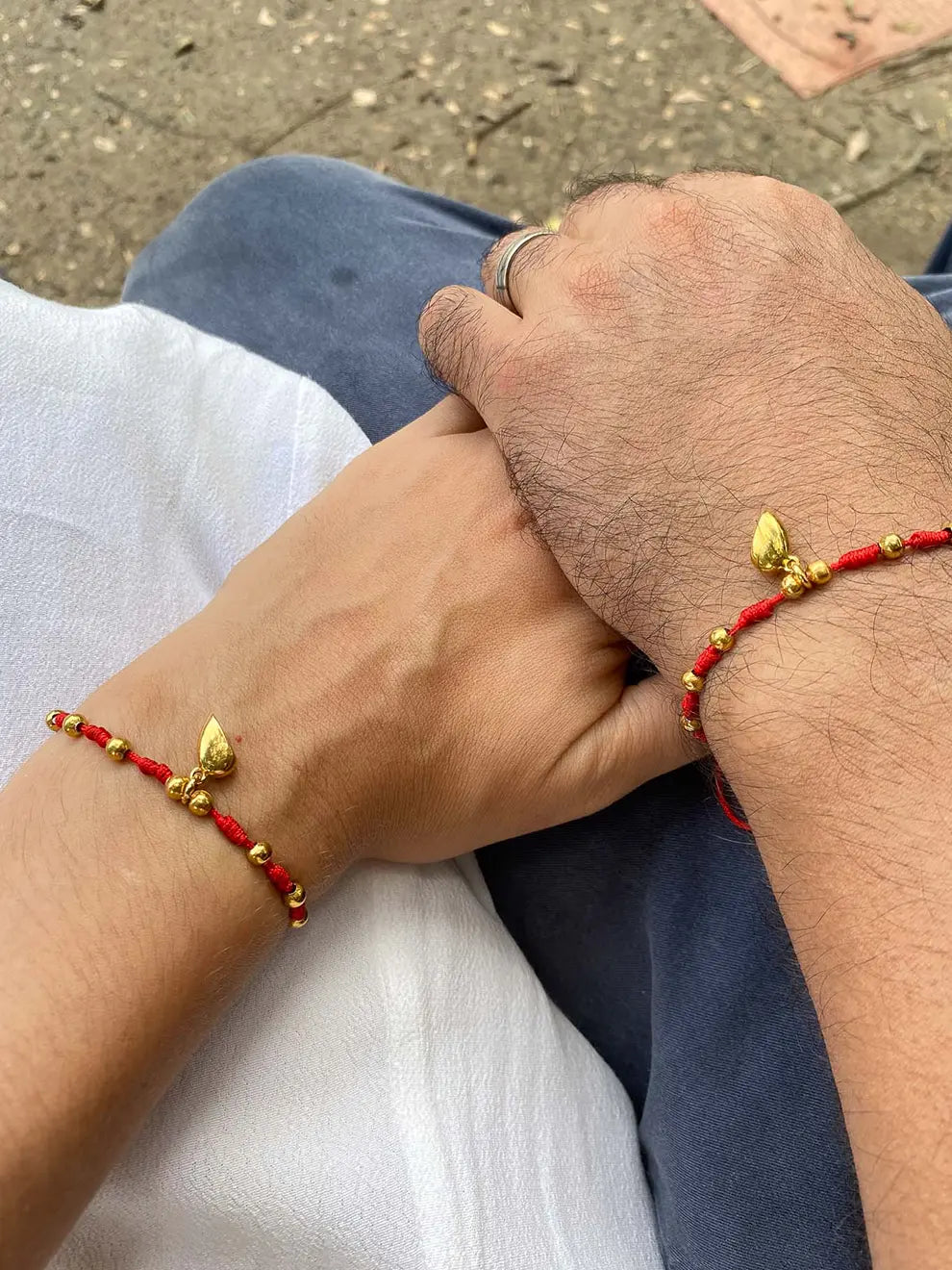 Imán de Amor – Set pulseras de pareja ajustables