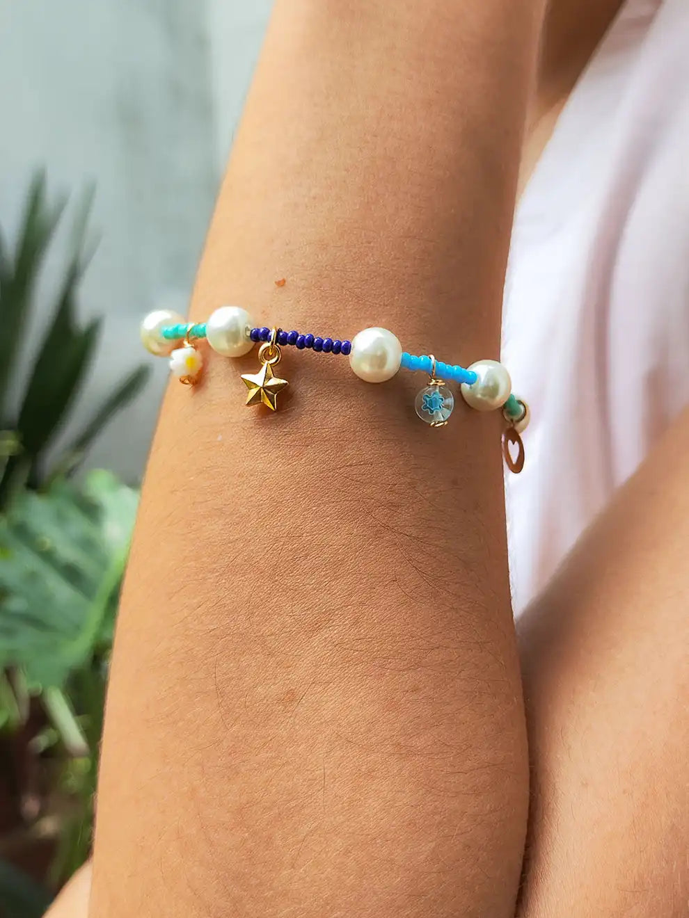 Pulsera Olas Doradas
