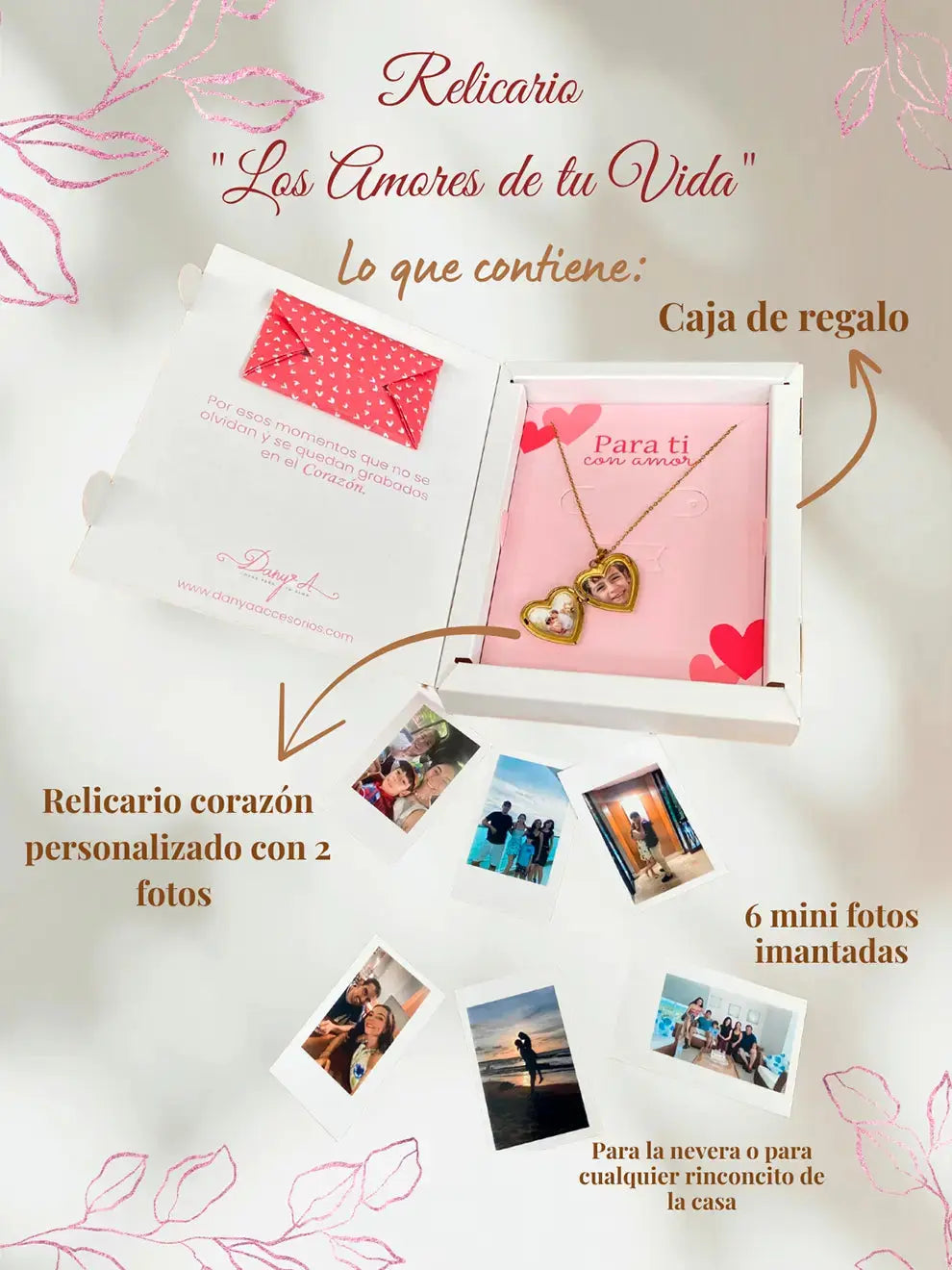 Relicario los Amores de Tu vida