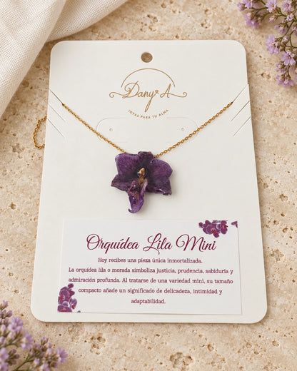 Orquídea Lila Eterna - imagen 6