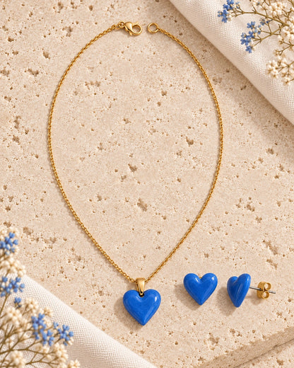 Set completo Corazón Azul C97 sin cadena extensora