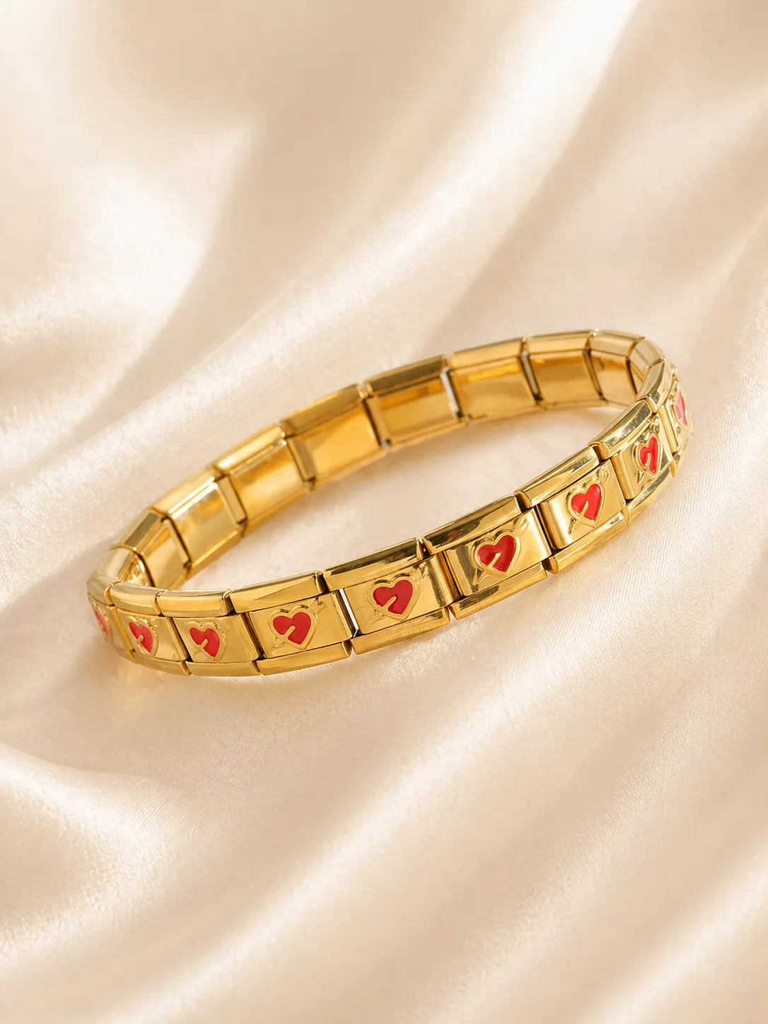 Amor Daily – Pulsera elástica en acero inoxidable