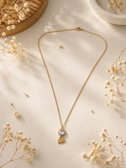 Amor – Collar con dije de corazón