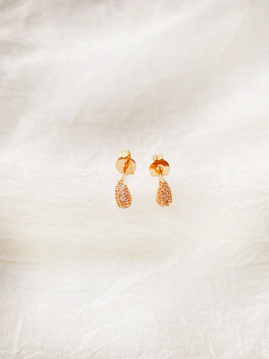Gota Chic – Aretes topo con microcircones