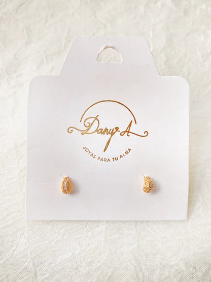 Gota Chic – Aretes topo con microcircones