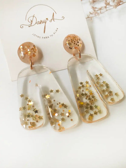 Aretes Estrellas Brillantes