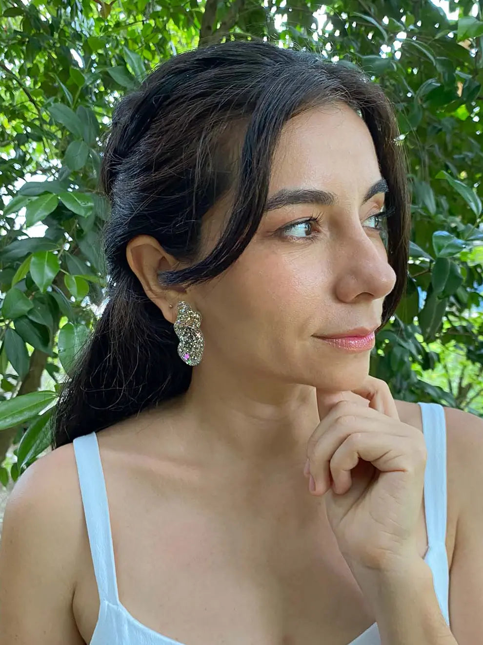Aretes Destellos de Luna