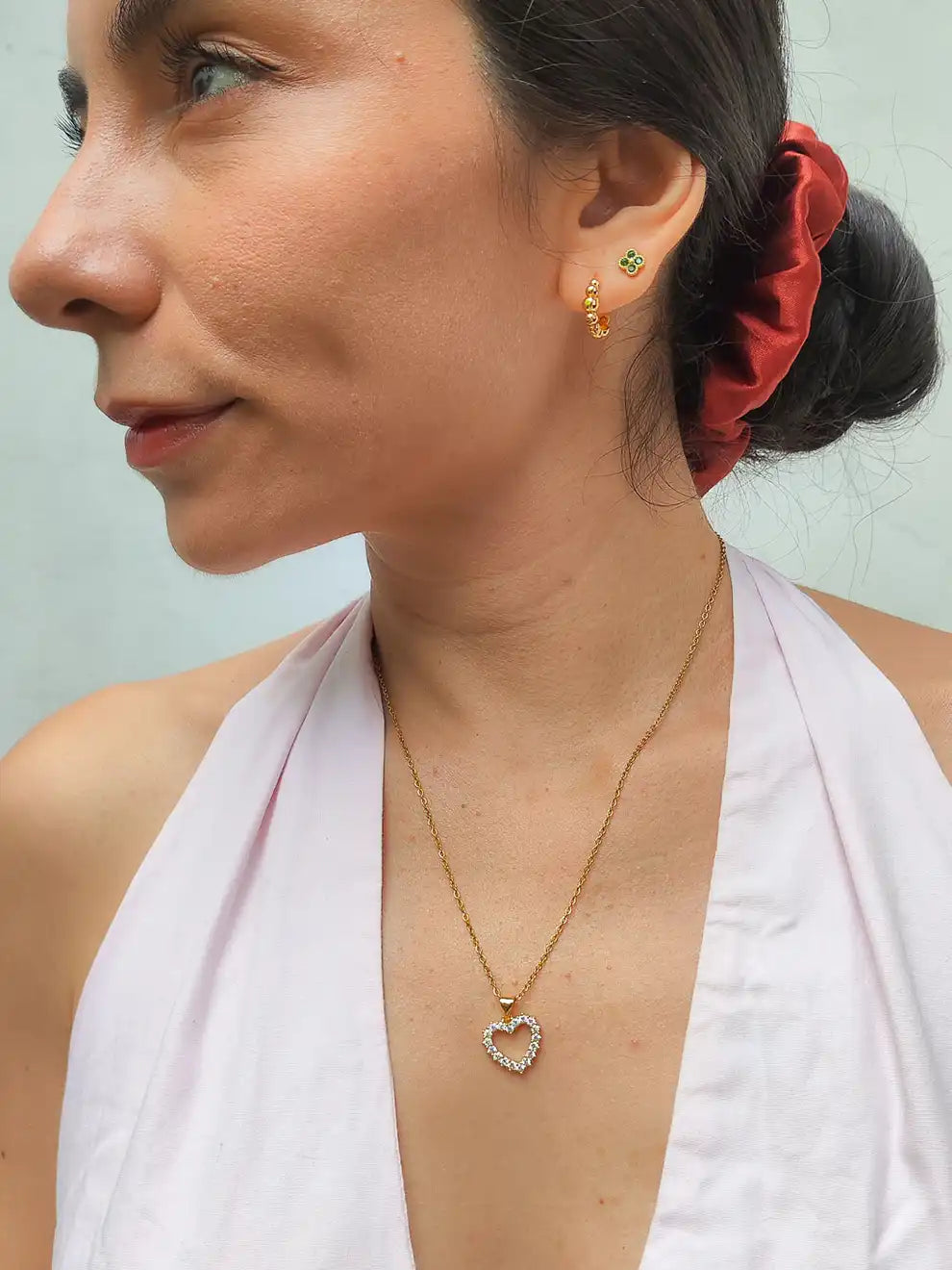 Cadena Corazón Elegante