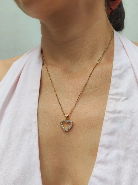 Cadena Corazón Elegante