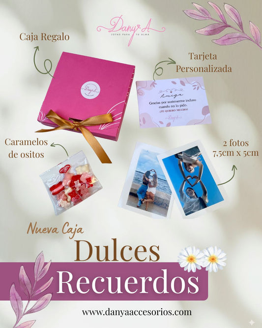 Caja “Dulces Recuerdos” – regalo personalizado.