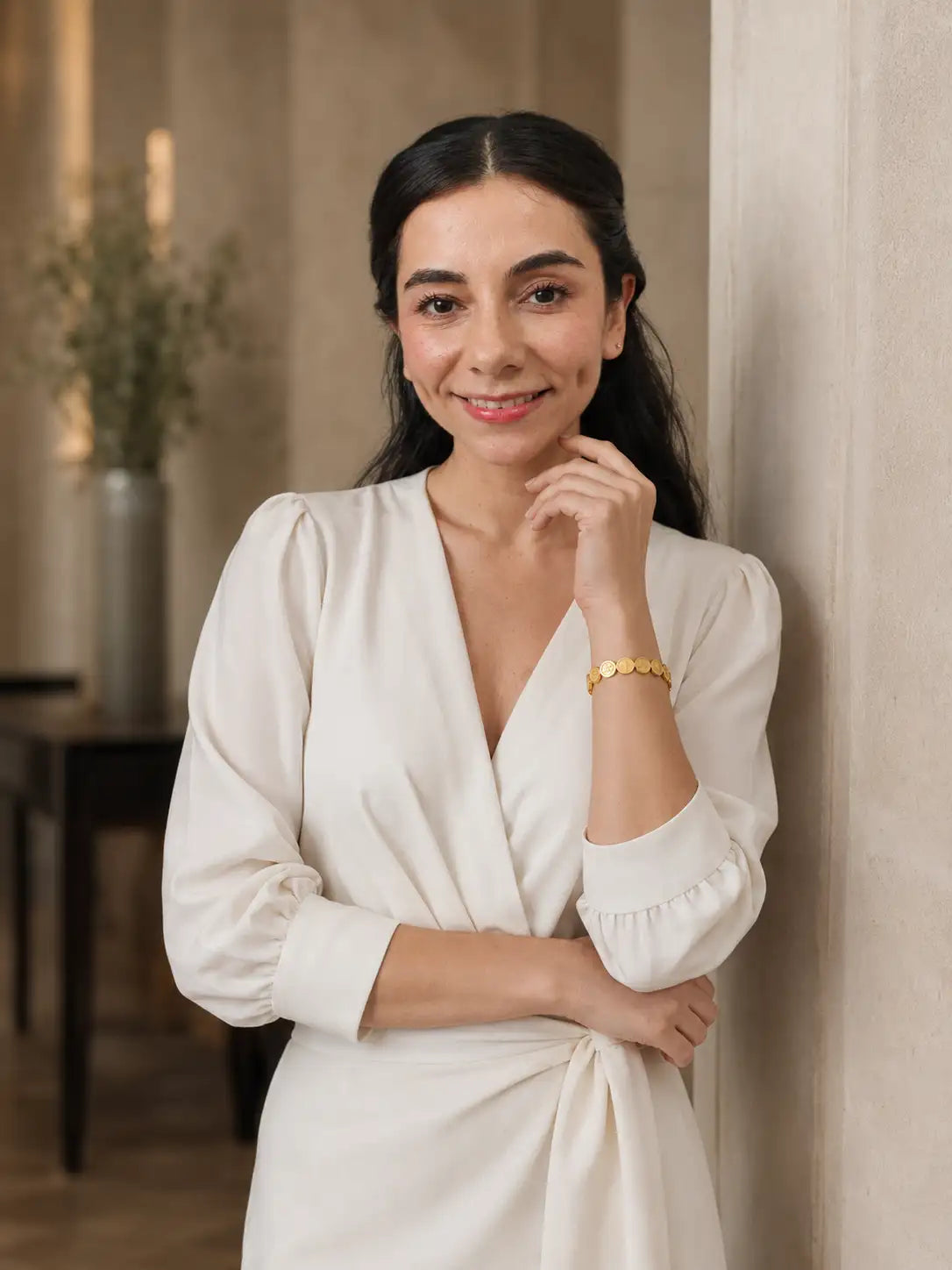 Señales Bonitas – pulsera en acero con detalles llenos de encanto