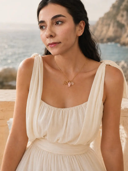 Tesoro del Mar – Collar femenino con dijes costeros