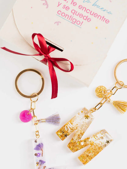 Llavero Inicial Personalizado