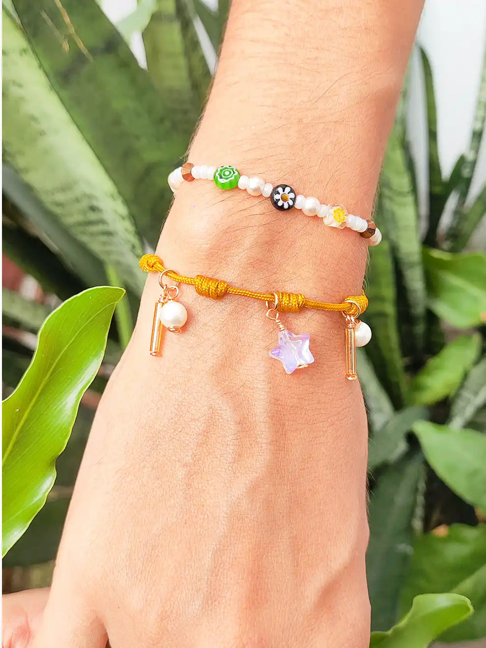 Dúo Solar – Set de pulseras ajustables