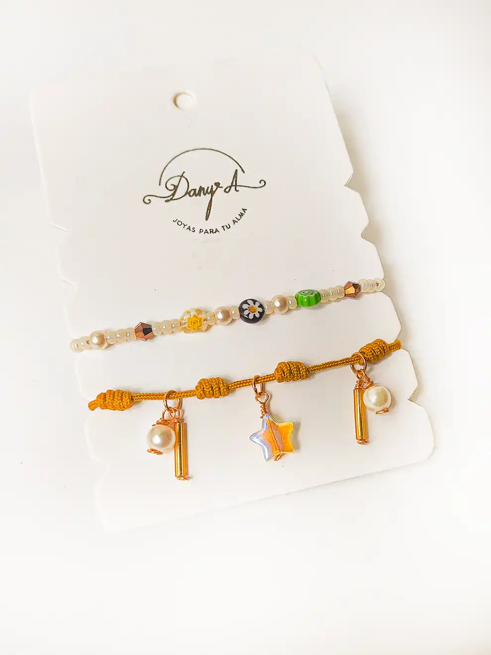 Dúo Solar – Set de pulseras ajustables
