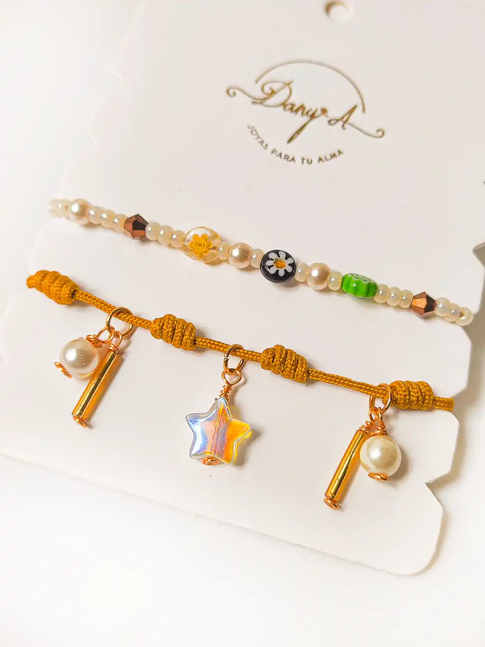 Dúo Solar – Set de pulseras ajustables