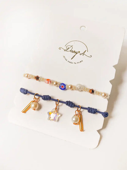 Cielo Nocturno – Set de pulseras