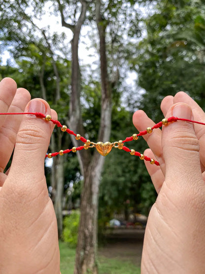 Imán de Amor – Set pulseras de pareja ajustables